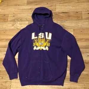 Vintage LSU J America 1860 Tigers jacket size XL